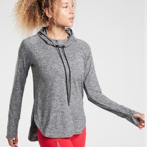 Athleta Charcoal Gray Untempo Hoody I Sz Small